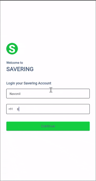 Saverings - Android App